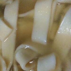 ピリピリ出汁の生姜すりおろし煮込みうどん